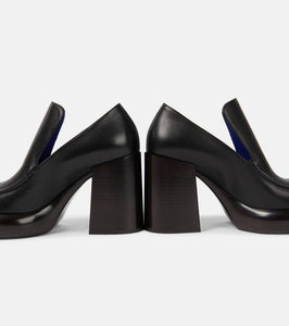 Burberry Leather loafer pumps