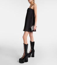 Marc Jacobs Kiki embellished suede platform knee-high boots