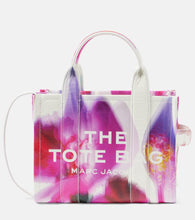 Marc Jacobs Future Floral Small leather tote bag. Shop Marc Jacobs Top-Handle Bags for women now.