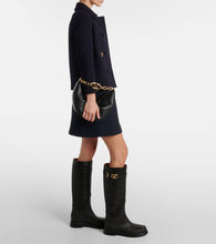 Valentino Garavani VLogo Bold leather knee-high boots