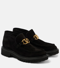 Valentino Garavani VLogo Signature suede ankle boots