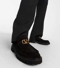 Valentino Garavani VLogo Signature suede ankle boots