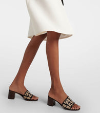 Valentino Garavani Toile Iconographe 50 mules