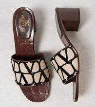 Valentino Garavani Toile Iconographe 50 mules