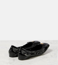 Valentino Garavani VLogo Signature patent leather ballet flats