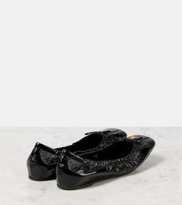 Valentino Garavani VLogo Signature patent leather ballet flats