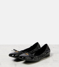 Valentino Garavani VLogo Signature patent leather ballet flats