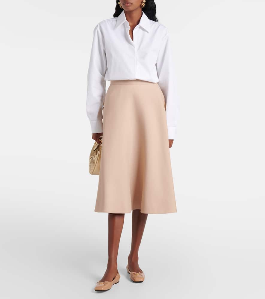 Valentino Garavani VLogo Signature leather ballet flats