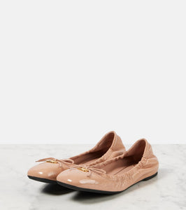 Valentino Garavani VLogo Signature leather ballet flats