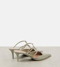 Valentino Garavani Rockstud Wispy 60 leather mules