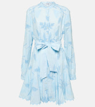 Juliet Dunn Bellflower cotton shirt dress