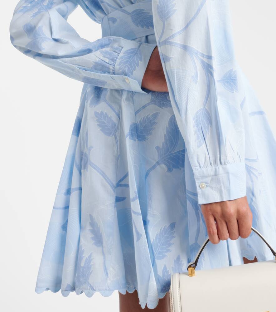 Juliet Dunn Bellflower cotton shirt dress