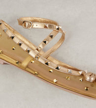 Valentino Garavani Rockstud embellished mesh ballet flats