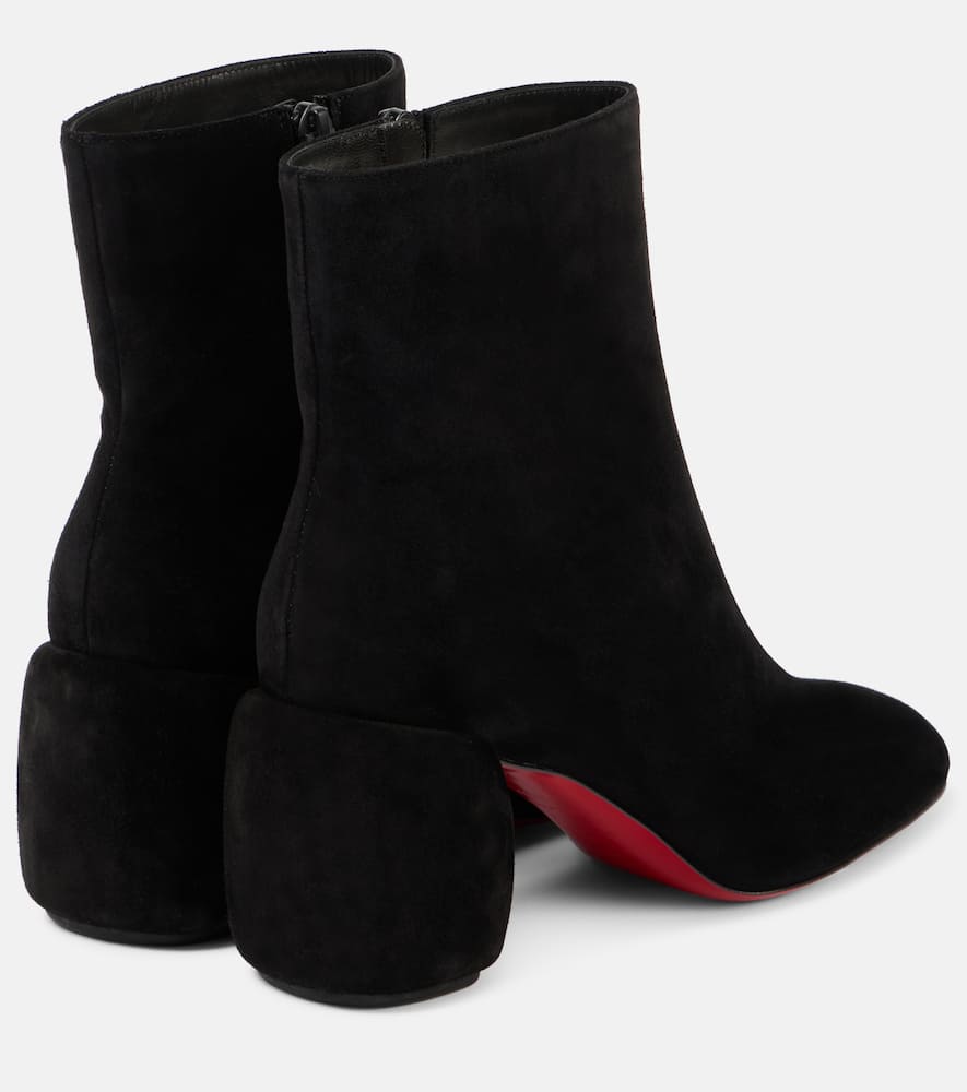 Christian Louboutin Minny Booty 70 suede ankle boots