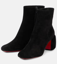 Christian Louboutin Minny Booty 70 suede ankle boots