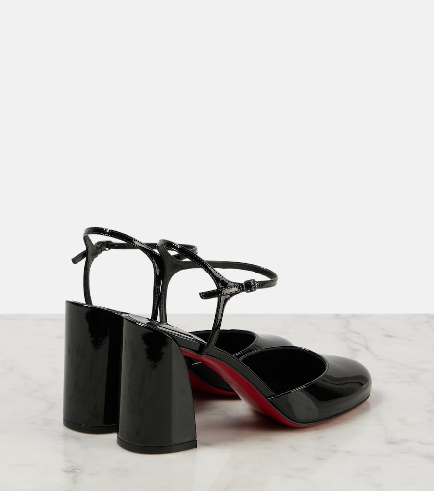 Christian Louboutin Jane 85 leather Mary Jane pumps