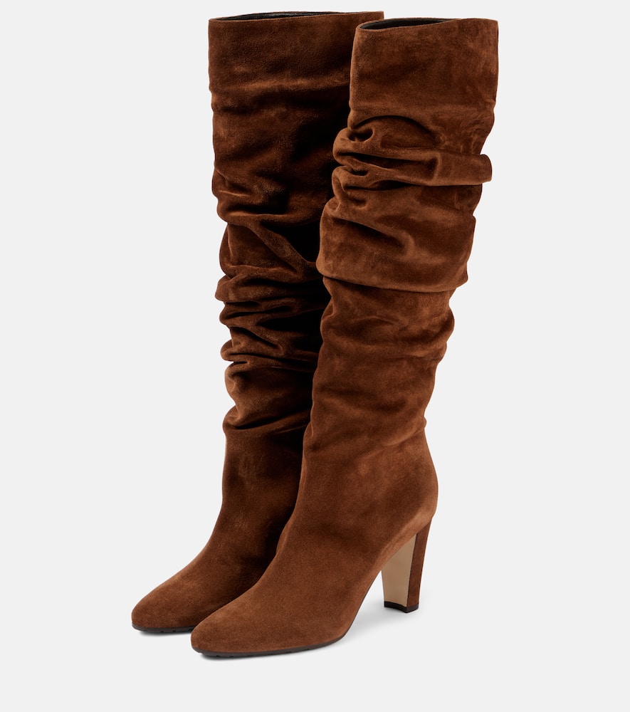 Manolo Blahnik Calasso 90 suede knee-high boots