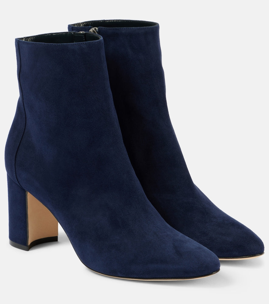 Manolo Blahnik Rosie suede ankle boots - Manolo Blahnik Rosie 麂皮踝靴