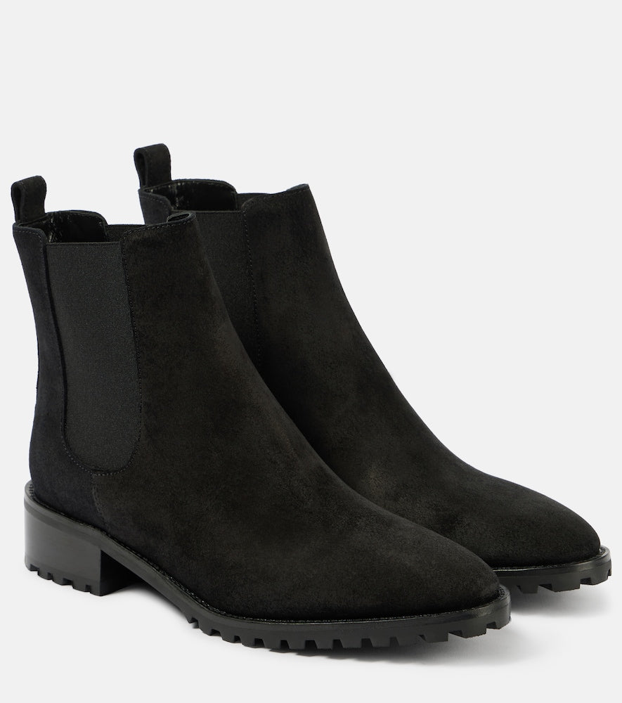 Manolo Blahnik Chelata suede Chelsea boots - Manolo Blahnik Chelata 绒面切尔西靴
