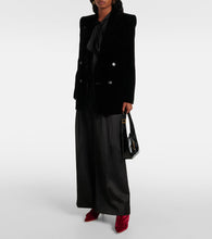 Manolo Blahnik Baylow velvet ankle boots