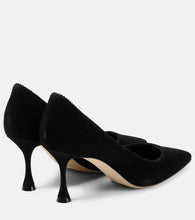 Manolo Blahnik Osmaclo suede pumps