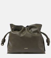 Loewe Flamenco leather clutch. Shop Loewe Clutches for women now.