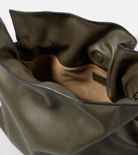 Loewe Flamenco leather clutch