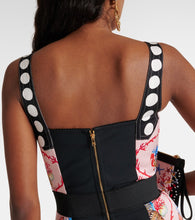 Dolce&Gabbana Capri printed silk-blend minidress