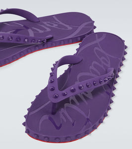 Christian Louboutin Super Loubi PVC slides