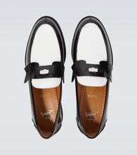 Christian Louboutin Leather penny loafers