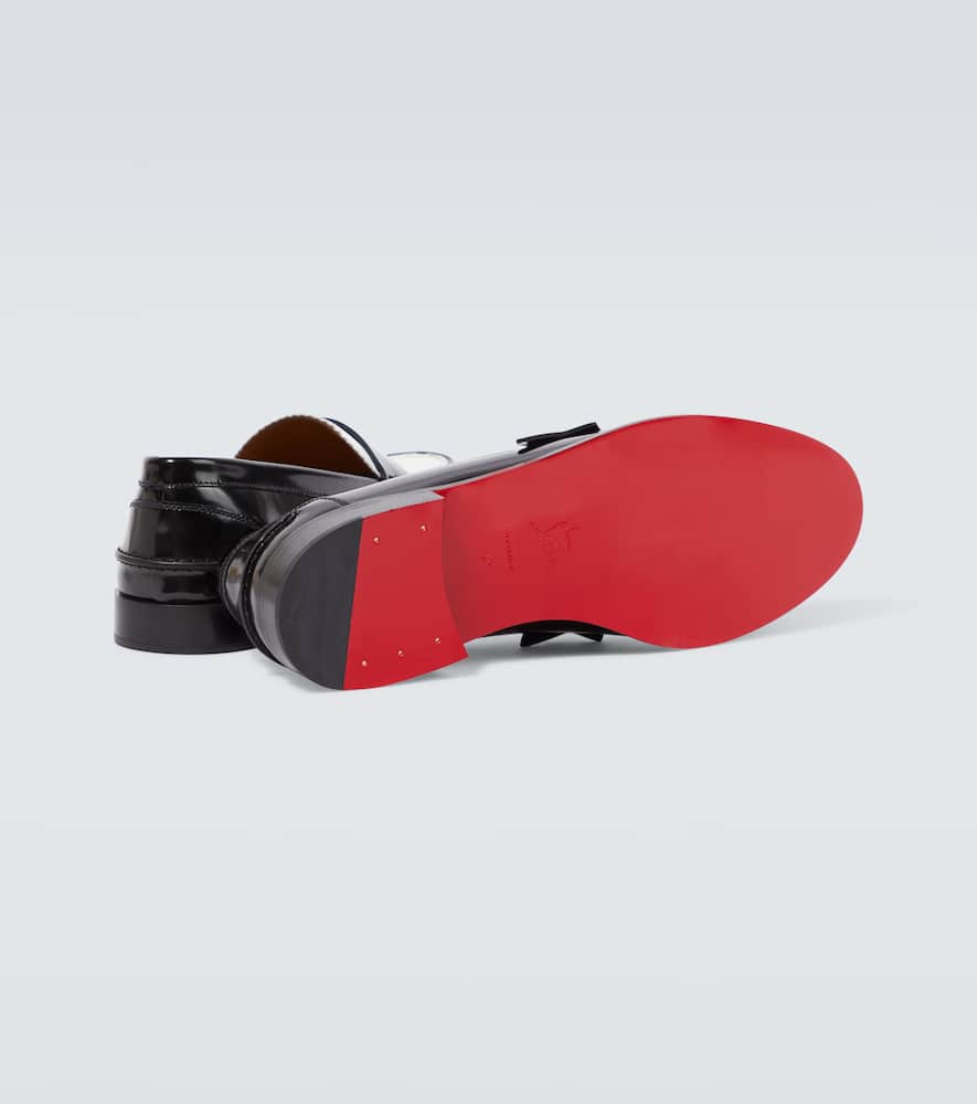 Christian Louboutin Leather penny loafers