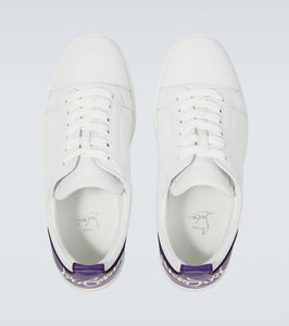 Christian Louboutin Fun Louis Junior leather sneakers