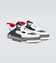 Christian Louboutin Astroloubi leather-trimmed sneakers