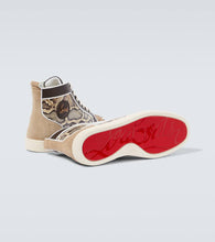 Christian Louboutin Lou Spikes leather sneakers