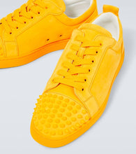 Christian Louboutin Louis Junior Spikes suede sneakers