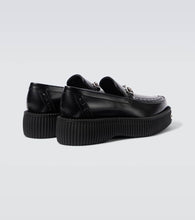 Gucci Gucci Horsebit leather platform loafers
