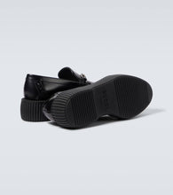 Gucci Gucci Horsebit leather platform loafers
