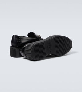 Gucci Gucci Horsebit leather platform loafers