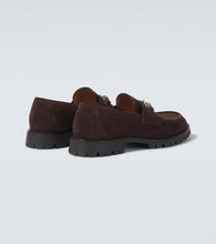Gucci Horsebit suede loafers