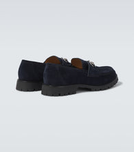 Gucci Horsebit suede loafers