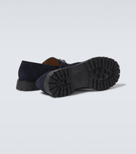 Gucci Horsebit suede loafers