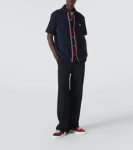 Gucci Ace leather-trimmed sneakers