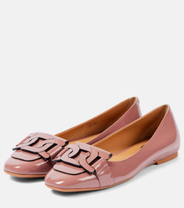 Tod's Patent leather ballet flats
