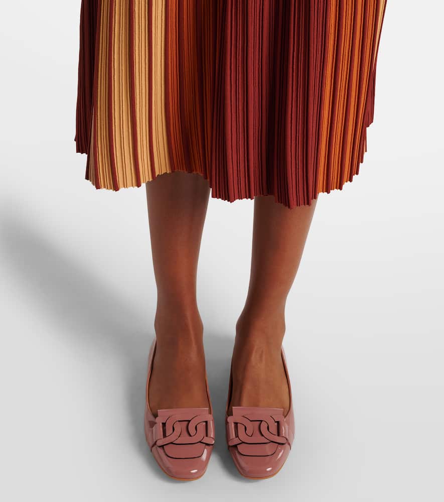 Tod's Patent leather ballet flats