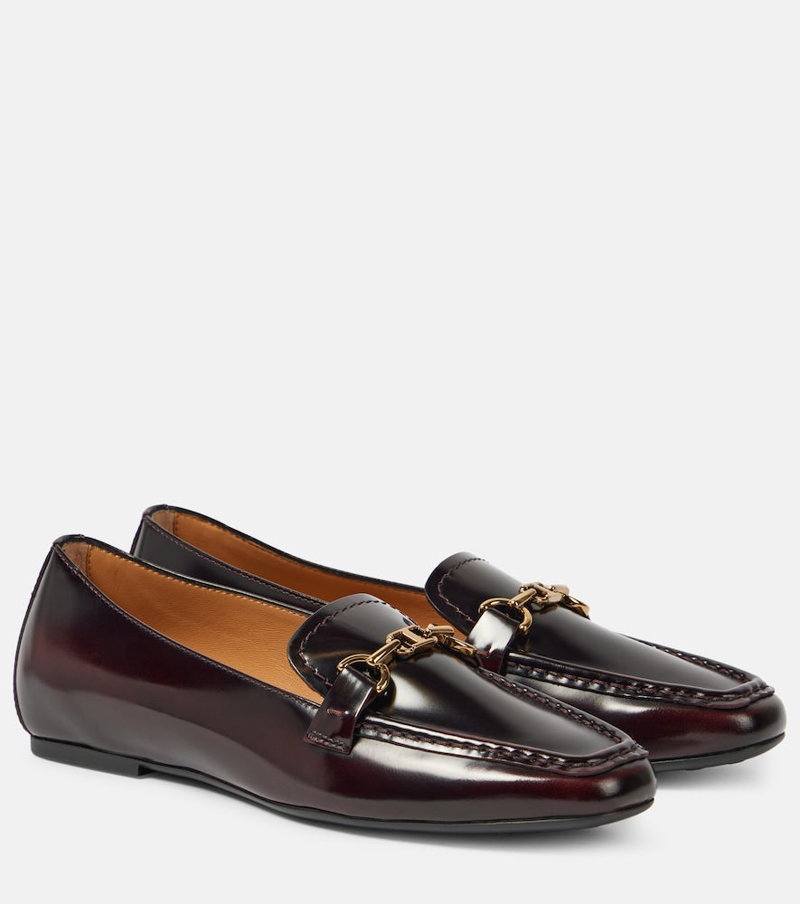 Tod's Polished leather loafers - Tod's 抛光皮乐福鞋