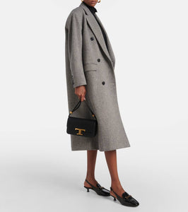 Tod's 35 leather slingback pumps