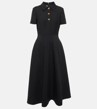 Valentino Crepe Couture A-line midi dress