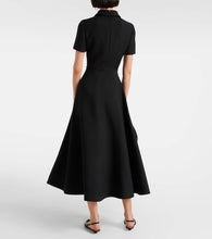 Valentino Crepe Couture A-line midi dress