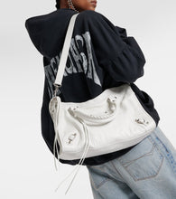 Balenciaga Le City Medium leather tote bag