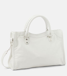 Balenciaga Le City Medium leather tote bag